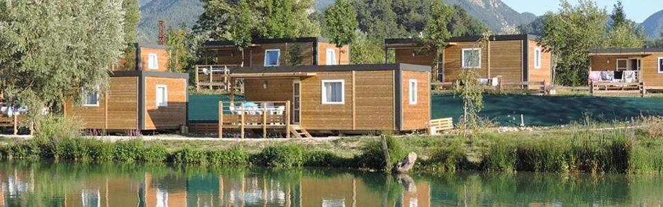 Châtillon-en-Diois Camping Le Lac Bleu酒店 外观 照片