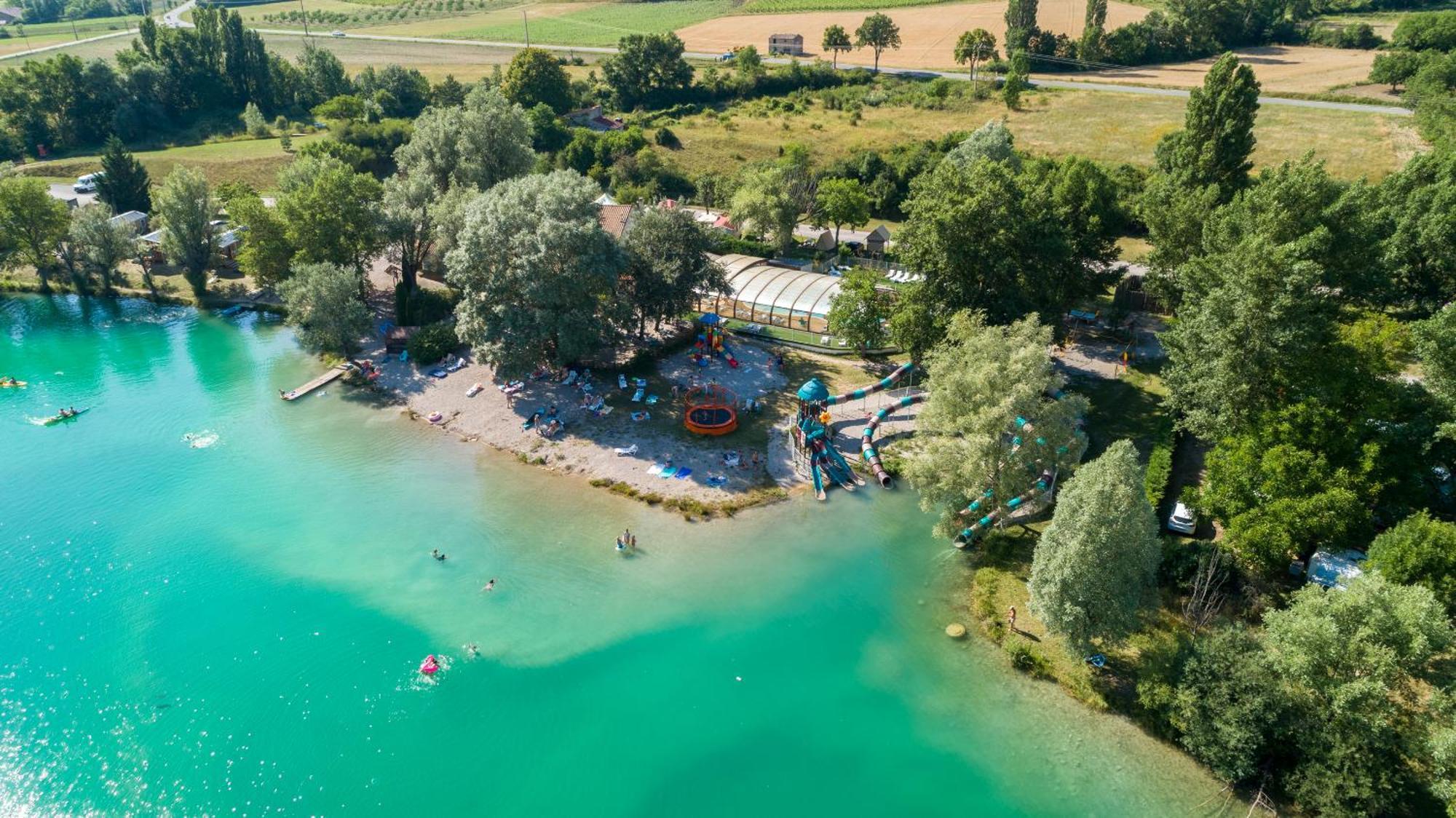 Châtillon-en-Diois Camping Le Lac Bleu酒店 外观 照片